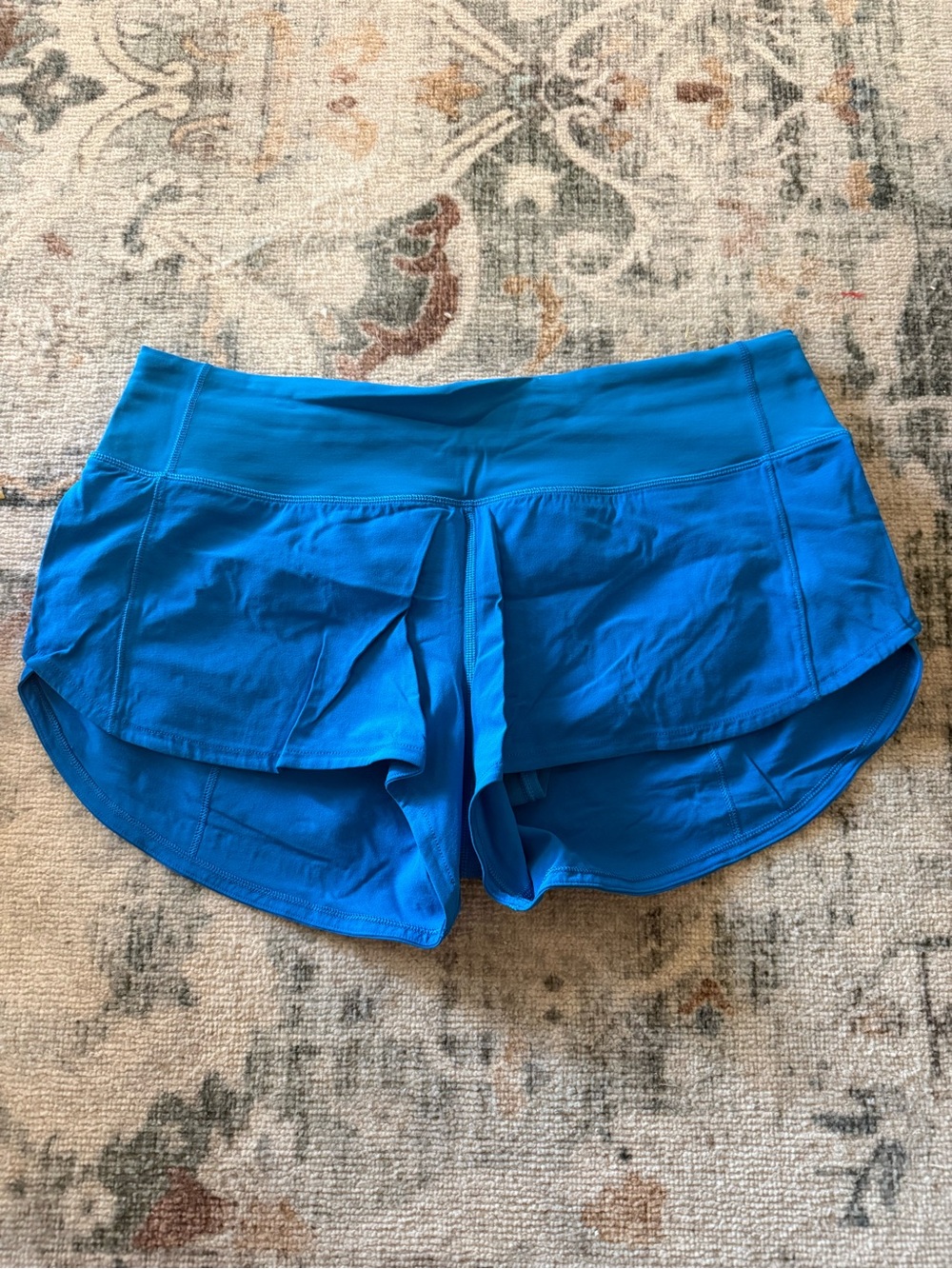 lululemon athletica poolside Blue Athletic speed Shorts